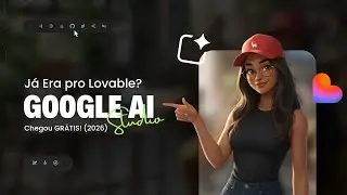 Já Era pro Lovable? Google AI Studio Chegou GRÁTIS! (2026)