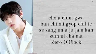 BTS - 00:00 (Zero O'Clock) easy lyrics