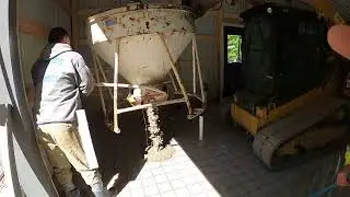 Big Concrete Garage Floor