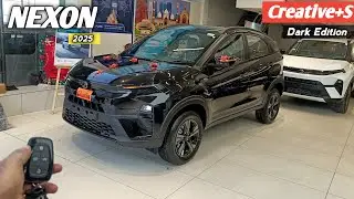 Tata Nexon Dark Edition 2025 😍| Nexon Creative+S Dark Review 💪| Tata कि Black Beast ❣️