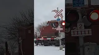 FOR ONCE IT'S NOT A CPKC TIER 4 LEADING #cprail #cpkc #locomotive #train