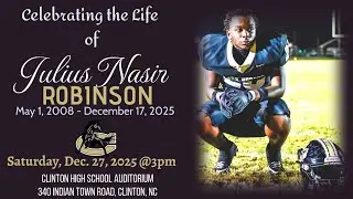 Celebrating the Life of Mr. Julius Nasir Robinson