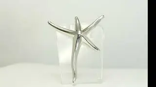 TIffany & Co Elsa Peretti Vintage Starfish Pin Brooch Sterling Silver 2 &frac14;&rdquo; Long - 34150