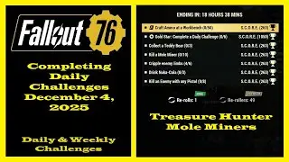 Completing Daily Challenges For December 4, 2025 - Fallout 76 Daily Challenges Guide