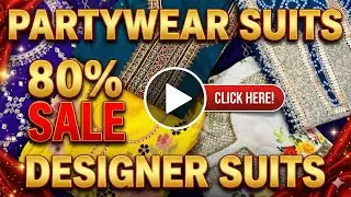  😱  Sasta Kaise? | Designer Suits Sale Dhamaka 💣| CHARMINAR STYLES 