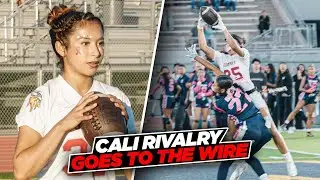 Downey vs Warren Girls Rivalry Game Got CHIPPY! | NAIL BITTER ENDING
