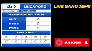 LIVE DRAW SINGAPORE | LIVE DRAW SGP | lofi hip hop radio 📚- beats to relax/study to | SINGAPORE