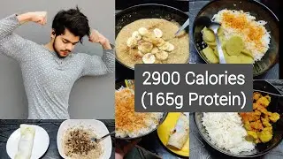 Full day of eating Lean Bulk - INDIA | Lean Bulking Meal Plan