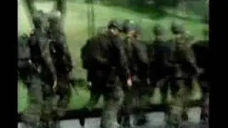 Training to be a soldier....