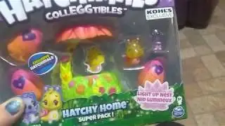 Unboxing Kohl's Exclusive Hatchy Home Super Pack!