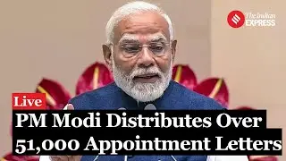 LIVE: PM Modi Distributes Over 51,000 Appointment Letters at Rozgar Mela, Boosting Employment Drive