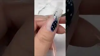 beautiful peacock 🦚🦚 design #nailart #peacock