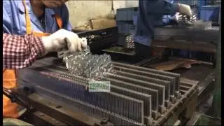 How to make fin type evaporator