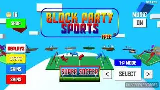 Block party sports futbol americano
