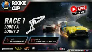 CORG LIVE: Rookie Cup 2026 &ndash; Z&aacute;vod 1 | N&uuml;rburgring GP (GT7)