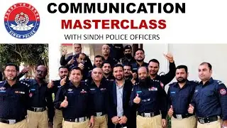 Communication Skills Training with Sindh Police Officers
