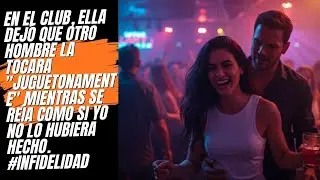 En el club, ella dejó que otro hombre se acercara demasiado. Se rió como si yo no estuviera allí.