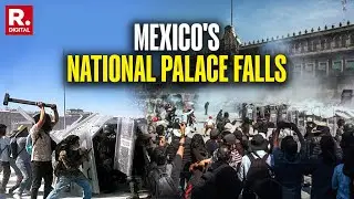 Mexico City Protests: Security Officers Fall Weak As Gen-Z Mob Takes Over National Palace