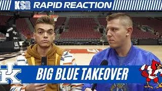 Kentucky fans fill the Yum! Center to see Cats beat Cards 95-76 | Rapid Reaction