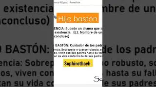 Hijo bast&oacute;n | Biodescodificacion