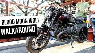 PIER CITY CYCLES BUILDS - BMW R9T Pure 'Blood Moon Wolf' Build