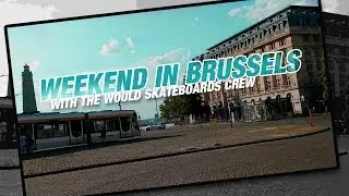 SKATEBOARDING IN BRUSSELS, BELGIUM! CRAZY TRICKS!!!