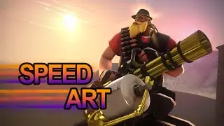 [SFM Speed Art] The Charitable Heavy!