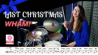 Last Christmas - Wham! - Drum Cover (Drum Score)
