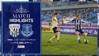 Baggies beaten in WSL side showdown | Albion Women 0-5 Everton | Adobe Women's FA Cup Highlights
