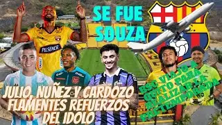 JULIO, NUÑEZ Y CARDOZO LOS FLAMANTES REFUERZOS, SOUZA SE FUE, BSC VIAJO PARA QUITO A LA PRETEMPORADA