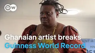 Ghanaian painter makes history with Guinness World Record
