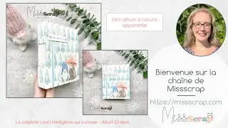 Scrap & papotages #22: un mini album de Noël