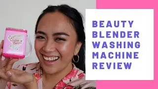 Mini Washing Machine for Beauty Blender?! | #ailleenrose