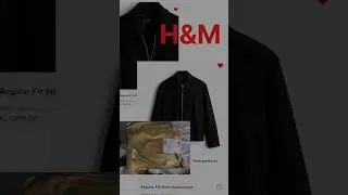 H&M Regular Fit Wool-blend jacket