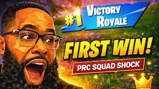 Victory Royale! | PRC Claims Day 1st Fortnite Win&rdquo; EVER