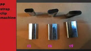 (Whatsapp: +85362802153) Plastic strapping (PP) seal clip making machine (WA:+8618621323471)