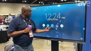 IDEAcon 2023: Clear Touch Exhibits 6065K+ Panel With 20 Points of Touch, Integrated Sound Bar