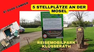 5 Wohnmobilstellplatz an der Mosel
