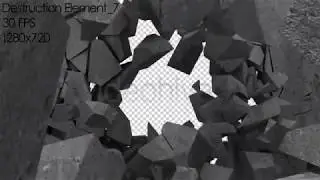 Destruction Elements Pack 1 (Motion Graphics)