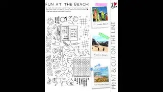 I made this fun downloadable beach activity for you! Cape Town has some ama-zing beaches to explore.