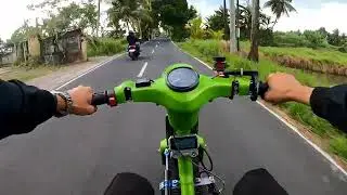 MotoVlog #41 Test Ride Mesin Daytona Anima 150CC Jambakannya Guys ngeriii....