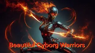 Beautiful Cyborg Women Warriors 