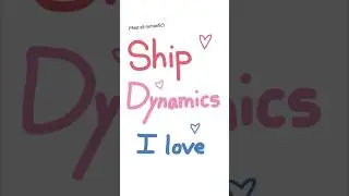 Relationship dynamics I love #art #ships