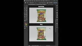 Photoshop 2026 - Tips for creating Snack packaging mockups like a PRO Designer #ducthangds