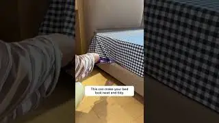 Tuck Your Bed Sheet Without Lifting the Mattress! 🛏️✨ | Must-Have Home Hack