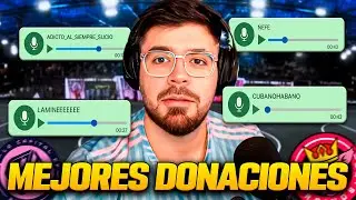 LA COBRA RECIBE DONACIONES DURANTE EL PORCINOS DE IBAI CONTRA LA CAPITAL CF EN LA KINGS LEAGUE