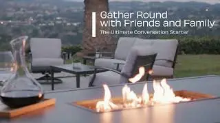 Counter Height Fire Pit Set from Outdoor Nook