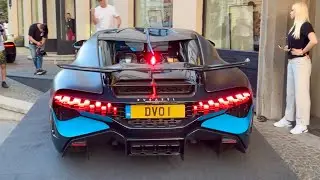 BUGATTI TAKEOVER - Divo, Chiron Pur Sport и Chiron DRIVING на улицах Загреба!