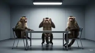 You can't get information from 3 monkeys #3monkeys #interrogationroom #ai