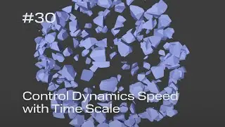Cinema 4D Quick Tip #30 - Control Dynamics Speed with Time Scale (Project File on Patreon)